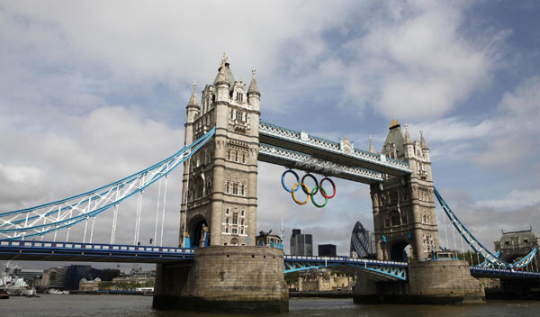 London moved into the final month of preparations for its Olympic Games on Wednesday with a new landmark to greet visitors, and a warning that some others would not be welcome. London moves into final month of preparations