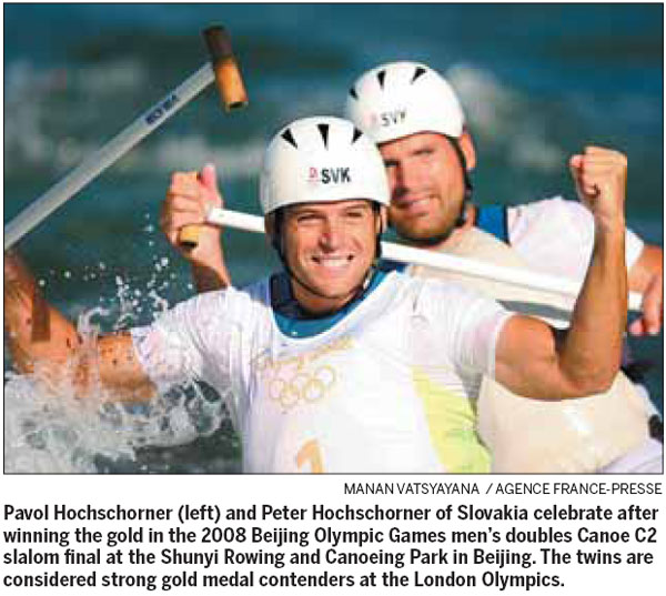 Canoeing's most famous double act is headed back to the Olympics again, and the home country expects another victory. Slovakia's medal hopes rest on two men and a boat