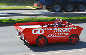 World's first truly functional underwater car