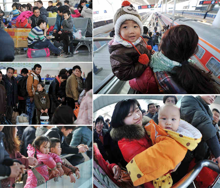 Travel peak China witnesses travel peak as festival draws near