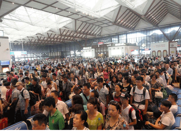 China's railways carried more than 200m in July