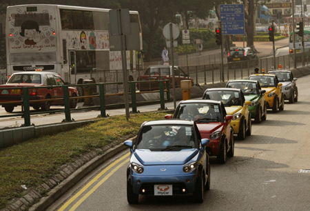 First Hong Kong-made electric vehicle