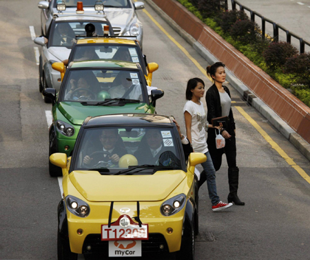 First Hong Kong-made electric vehicle
