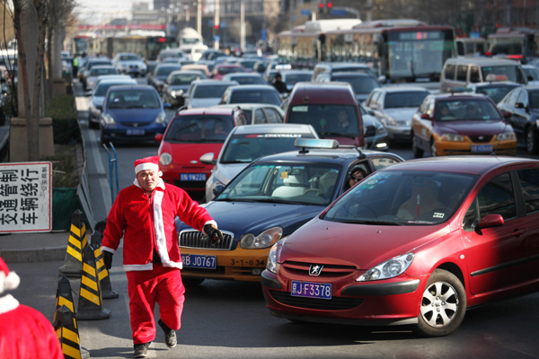 The capital's efforts to tackle traffic gridlock is beginning to pay off one year after the new traffic policy package took effect. One year on, traffic policy gets mixed review