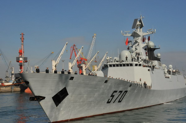 On Tuesday, the 13th Escort Taskforce of the Chinese navy arrived in Casablanca, the largest city of Morocco, beginning a five-day visit to the country.  Chinese navy starts visit to Morocco