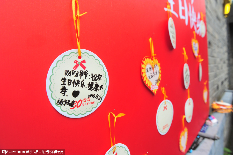 World's oldest male panda celebrates 30th birthday