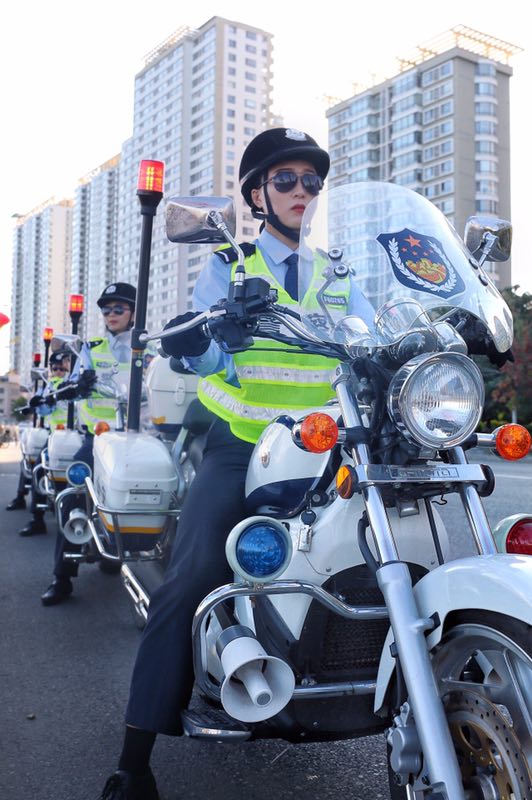 Right direction: Female officers on the beat