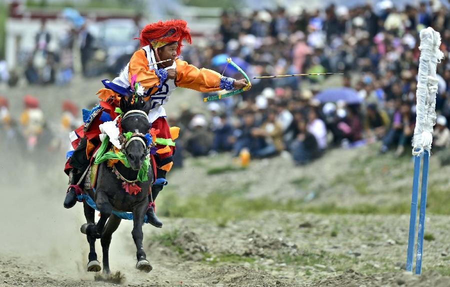 Ongor Festival celebrated in Lhoka, Tibet