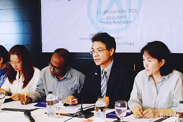 “保護(hù)非物質(zhì)文化遺產(chǎn)能力建設(shè)培訓(xùn)班” 在孟加拉國舉辦