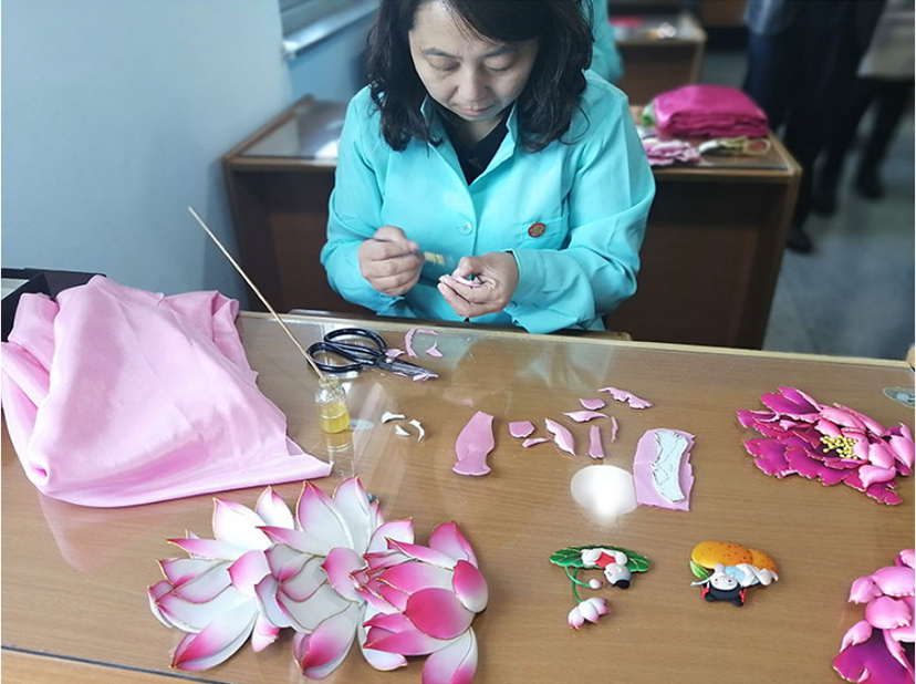 亞太中心代表團(tuán)河北豐寧非遺考察