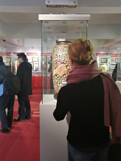 亞太中心代表團(tuán)河北豐寧非遺考察