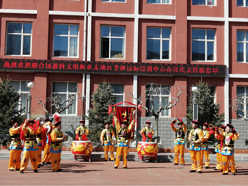 亞太中心代表團(tuán)河北豐寧非遺考察