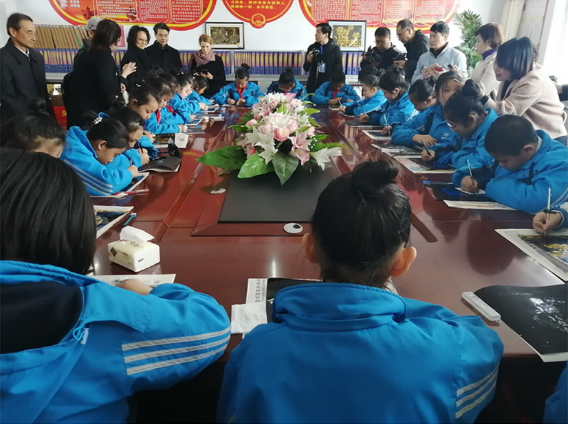 亞太中心代表團(tuán)河北豐寧非遺考察