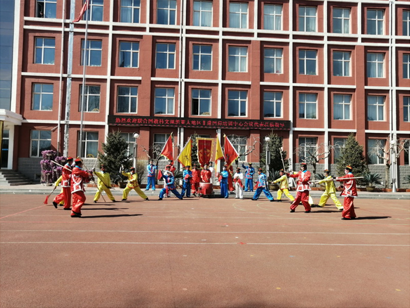 亞太中心代表團(tuán)河北豐寧非遺考察