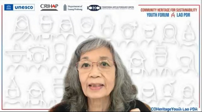 老撾“聯(lián)合國教科文組織‘青年領(lǐng)袖計(jì)劃’保護(hù)非物質(zhì)文化遺產(chǎn)促進(jìn)可持續(xù)發(fā)展培訓(xùn)班”在線舉辦