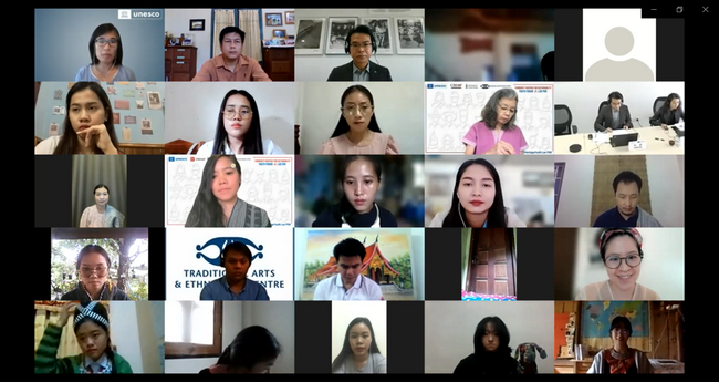 非遺“亞太中心”為老撾青年開展非遺能力建設培訓
