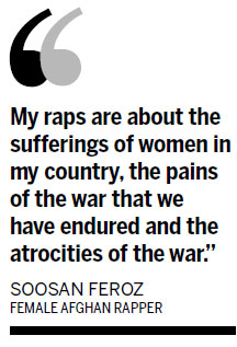 Female Afghan rapper breaks out