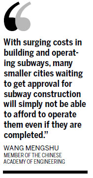 Metros a danger to finances