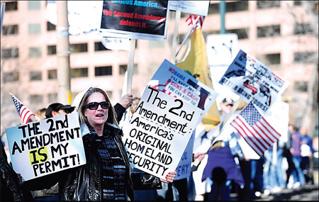 Biden butts heads with the NRA