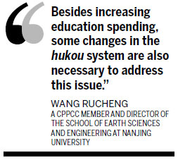 More efforts for equal education