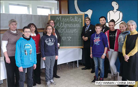 Europeans adapt to a new word order