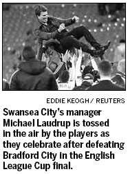 Welsh pride soars with the Swans