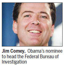 Obama to name ex-Bush official as chief of FBI