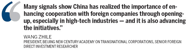 Foreign companies eye new 'opening-up'