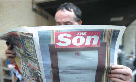 World cheers throne's new heir