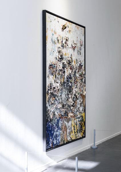 Collage artist Michael Chow puts it together