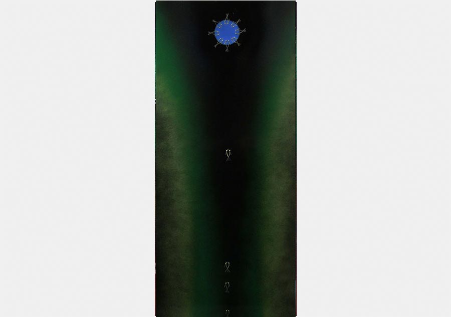 Stunning artworks of fish bone artist