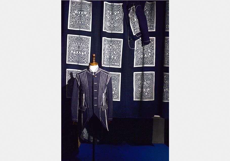 Stunning textiles on display at Out of the Blue show