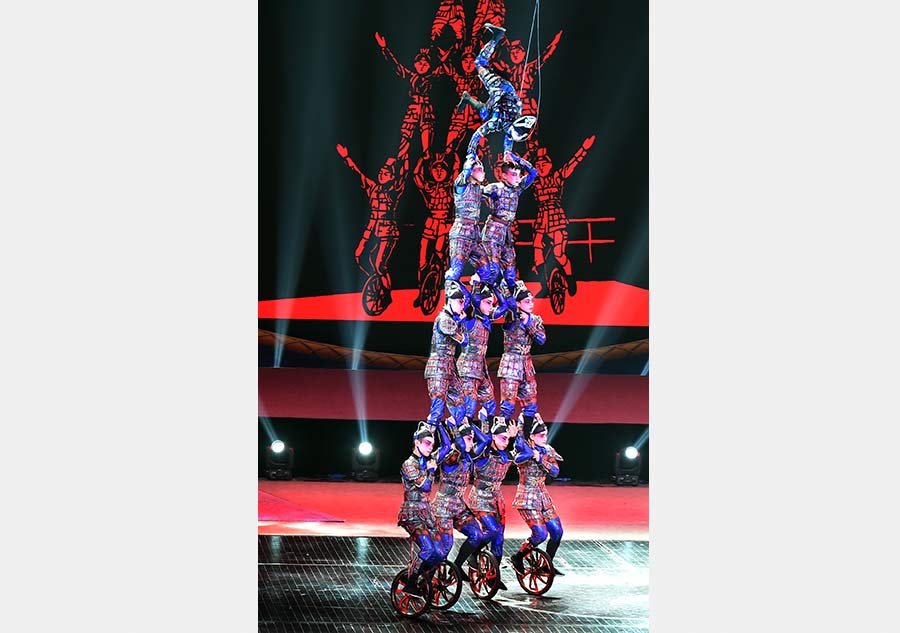 Circus festival in Hebei showcases grand performances