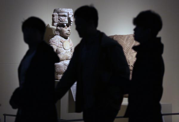 Mayan exhibition shows 'similarities' with Chinese