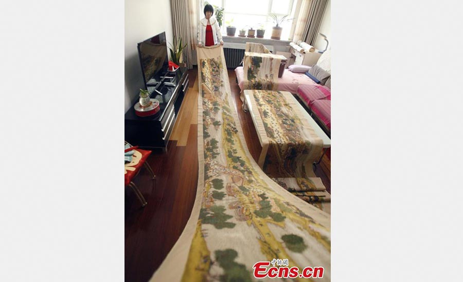 Four years, 10 million cross-stiches to reproduce famous painting