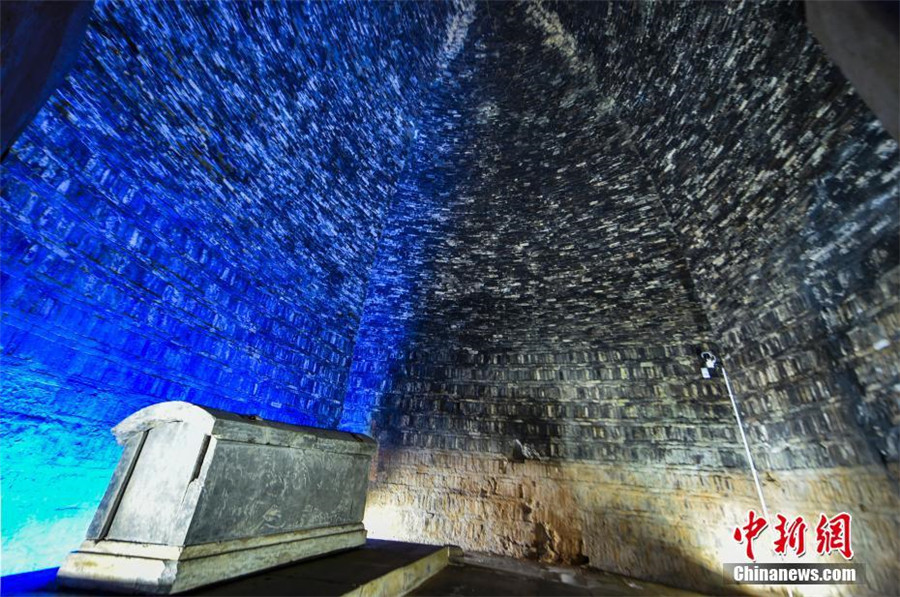 Underground palace of Jingling Mausoleum reopens in C China