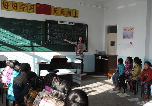 農(nóng)村娃享受城里化教育