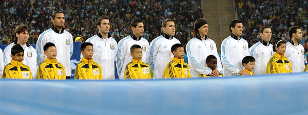 中國球童現(xiàn)身南非世界杯賽場