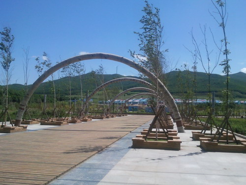 網(wǎng)絡(luò)媒體龍江行一行參觀赫哲新村體驗(yàn)赫哲族民族風(fēng)情