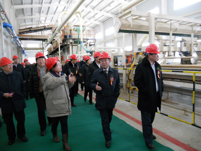 零甲醛秸稈板材項(xiàng)目組山東棲霞投產(chǎn)