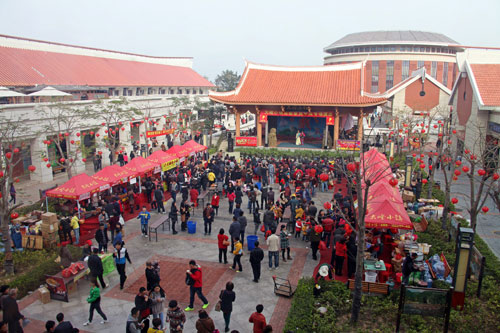 嶝小鎮(zhèn)春節(jié)假期游客首次突破12萬