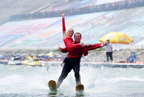 優(yōu)雅的雙人技巧賽