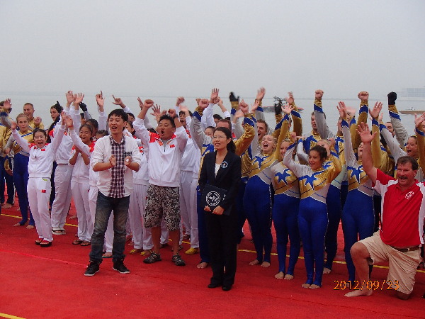 2012年藝術(shù)滑水吉尼斯世界紀(jì)錄挑戰(zhàn)賽精彩瞬間