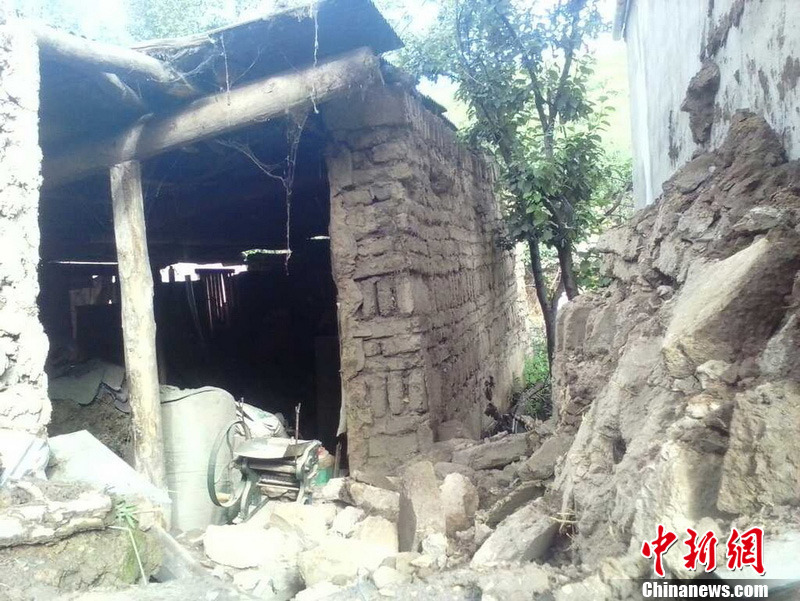 直擊甘肅岷縣梅川地震現(xiàn)場