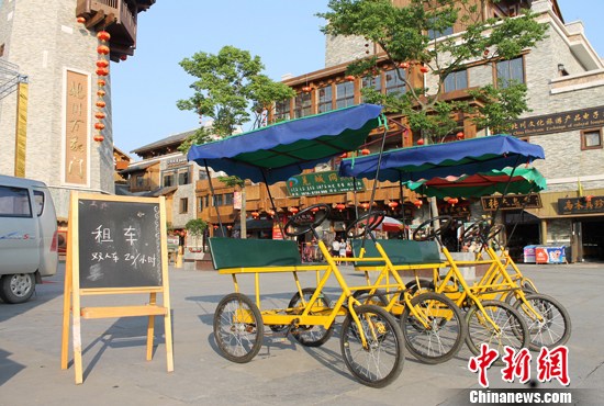 行走在新老北川縣城 感受崛起的生命力