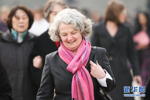 兩會(huì)上的洋面孔