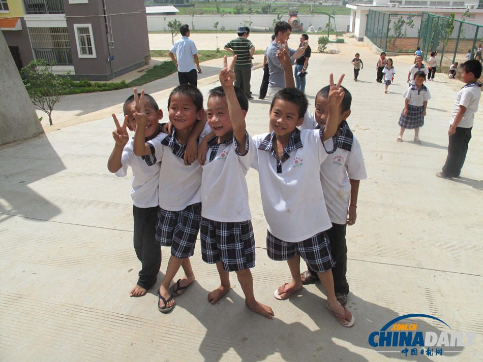 盈江縣第四小學(xué) 災(zāi)后重建、涅槃重生的大盈江畔美麗校園