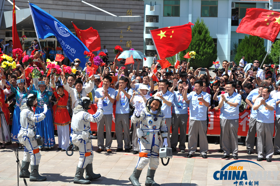 神舟十號任務(wù)圖片回顧 精彩瞬間全紀(jì)錄