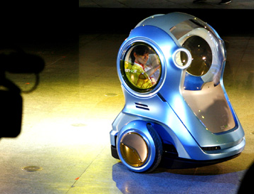 通用電動(dòng)聯(lián)網(wǎng)概念車上海全球首發(fā)