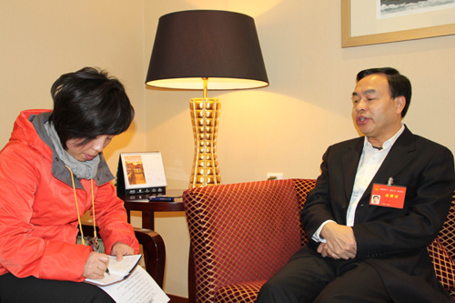 湖北襄樊市委書記唐良智接受中國日報(bào)專訪